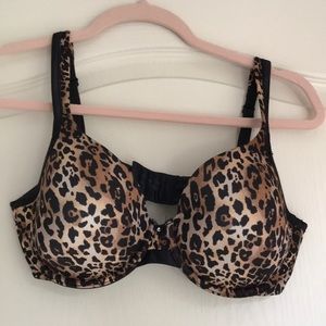 Leopard Print Bra